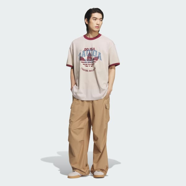 아디다스 BBLS WASHED TEE - Beige | adidas South Korea