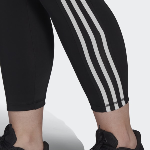 high waisted adidas 3 stripe leggings
