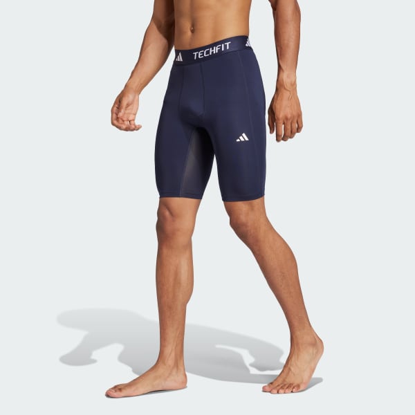 Adidas Men s Techfit Compression Short Leggings Large Ink