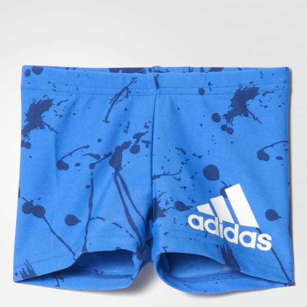Azul Shorts de Natación Graphic MLA56