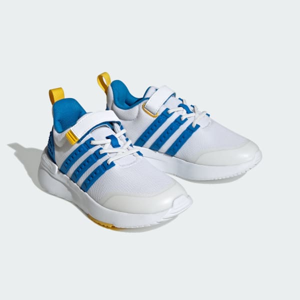 White adidas x LEGO® Racer TR21 Elastic Lace and Top Strap Shoes