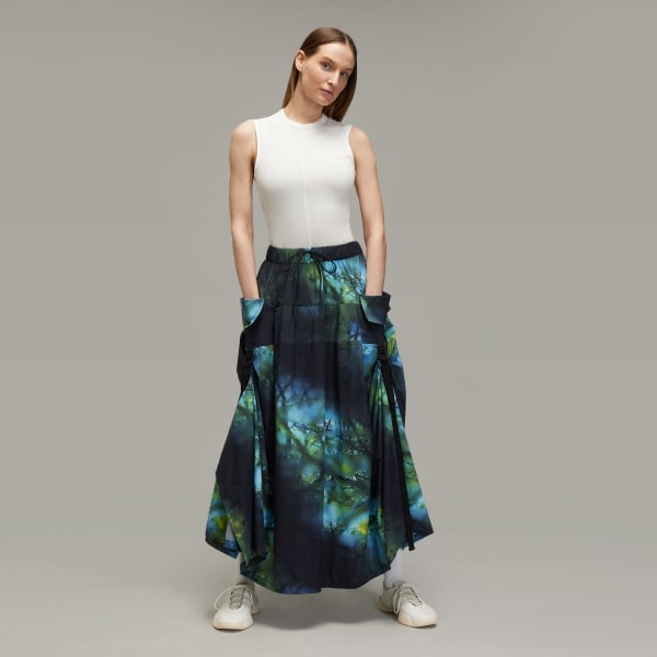 Multicolor Y-3 Allover Print Ripstop Skirt