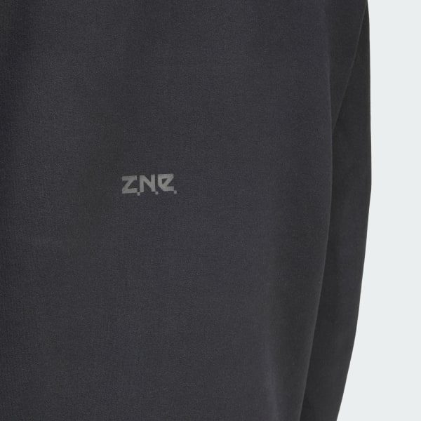 adidas Z.N.E. Winterized Full Zip Hooded Track Jacket Black