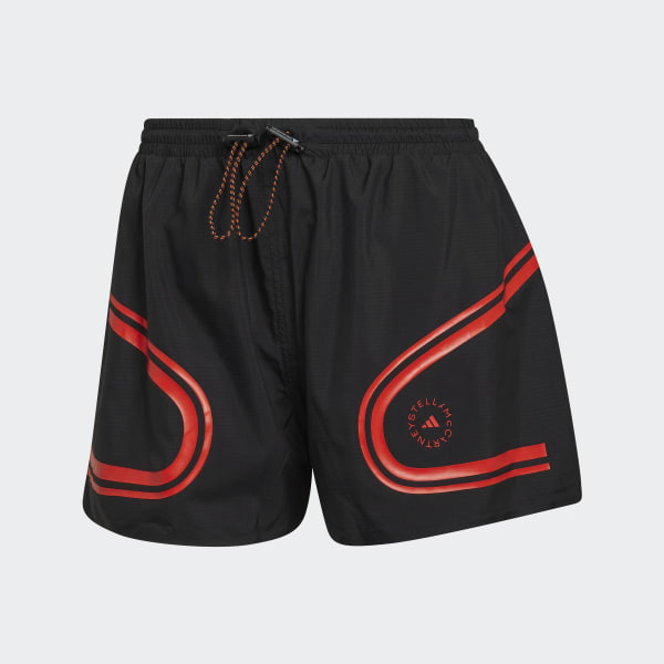 Schwarz adidas by Stella McCartney TruePace Running Shorts Z4301