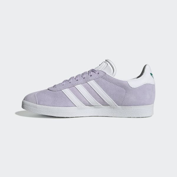 Women's Gazelle Purple Tint and Cloud White Shoes | EF6508 | adidas US