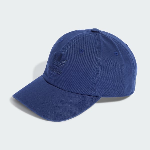 adidas Adicolor Trefoil Stonewashed Blue - Unisex Hat Lifestyle Baseball adidas | | US Classics
