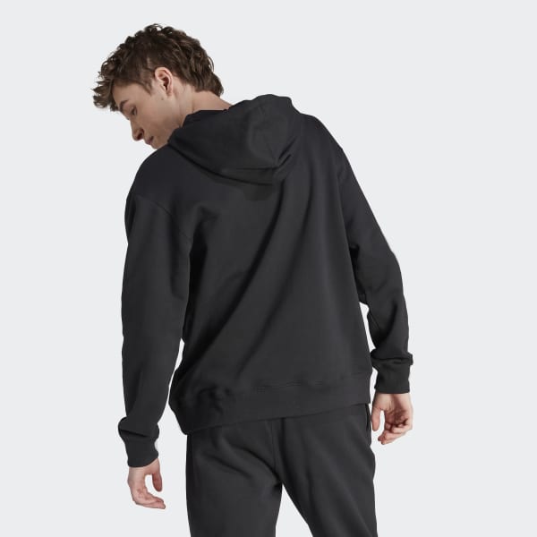 Plain black hotsell adidas hoodie