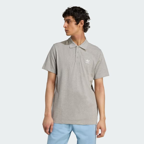 Gris Camiseta Polo Essentials Trifolio