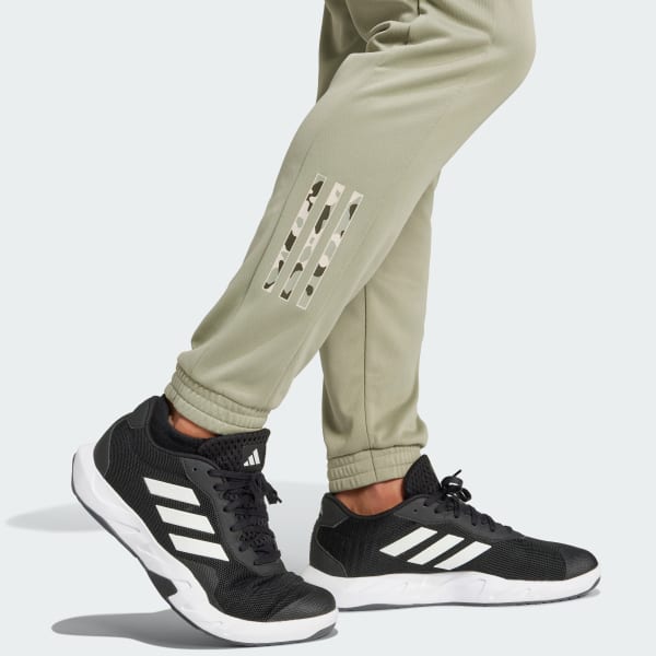adidas Train Essentials Camo Training Broek Groen adidas Officiele Shop