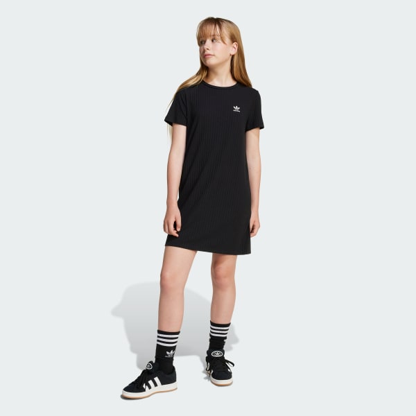 Μαύρο Ribbed Dress Kids
