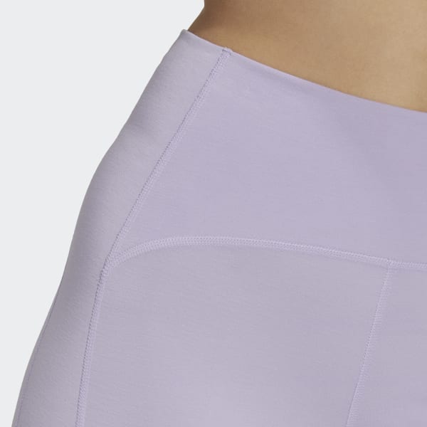 Purple adidas by Stella McCartney 7/8 Yoga Leggings VU562