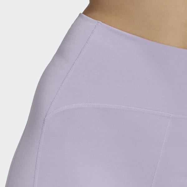 Lila adidas by Stella McCartney Yoga 7/8-Leggings