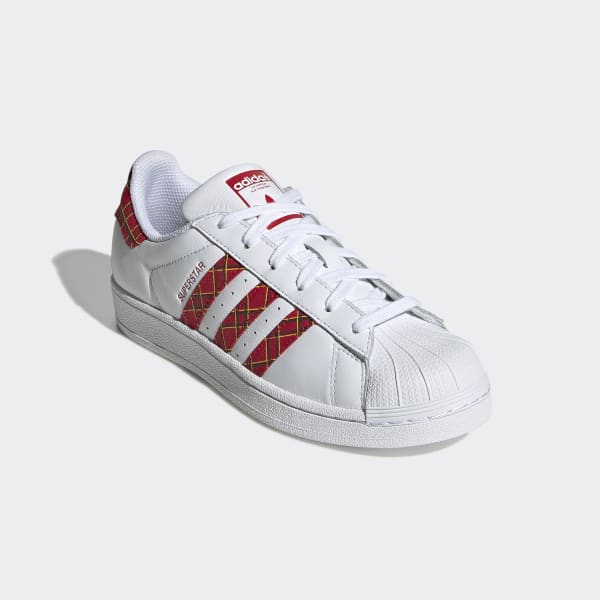 White Superstar Shoes