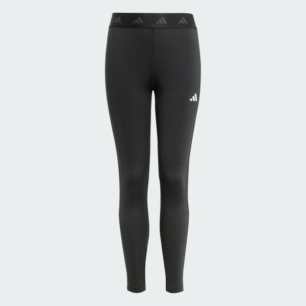 Svart Techfit 7/8-leggings