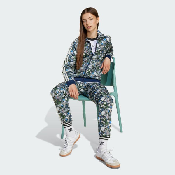 Bla adidas Originals x Liberty London Firebird træningstop