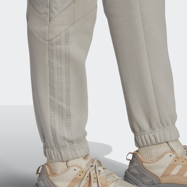 Grey adidas Rekive Slim Sweat Joggers KO320