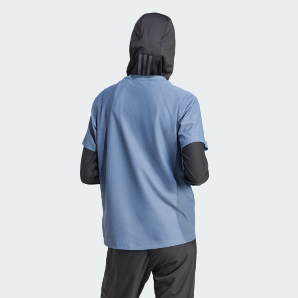Blue Own The Run Tee