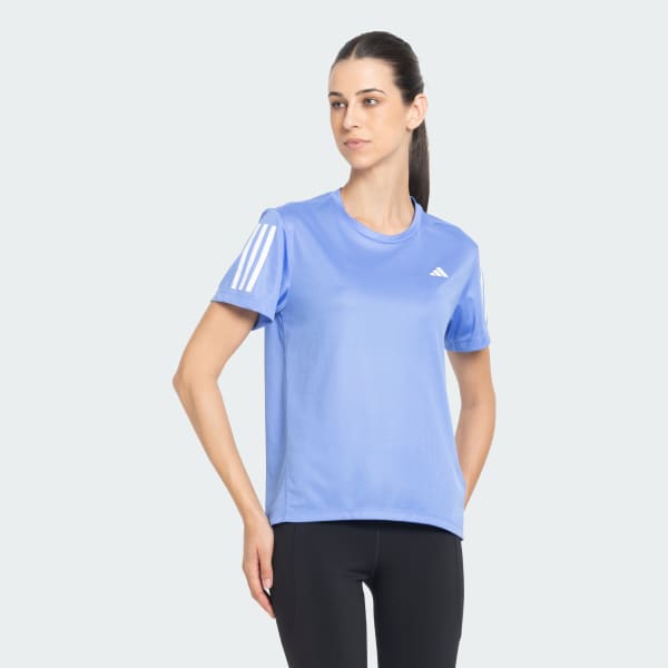 Blue Own The Run Tee