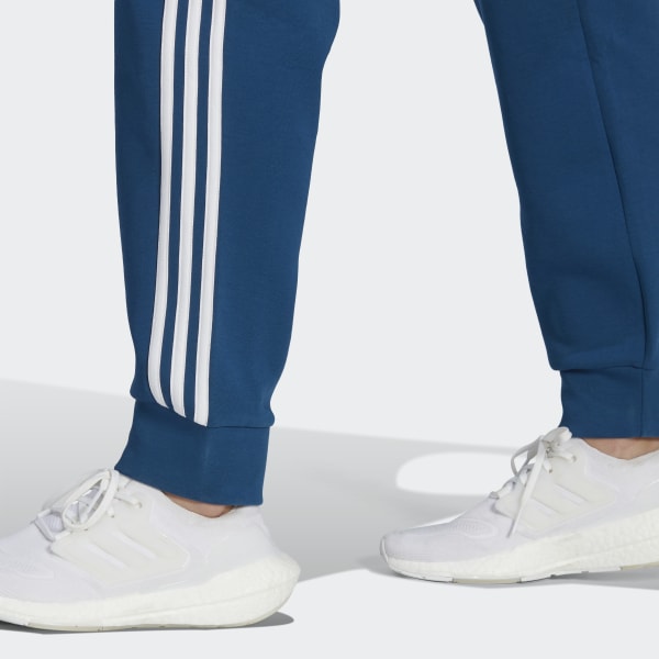 Niebieski adidas Sportswear Future Icons 3-Stripes Regular Fit Pants Y7724