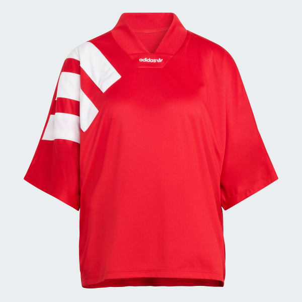 Red BLOCKING T-SHIRT