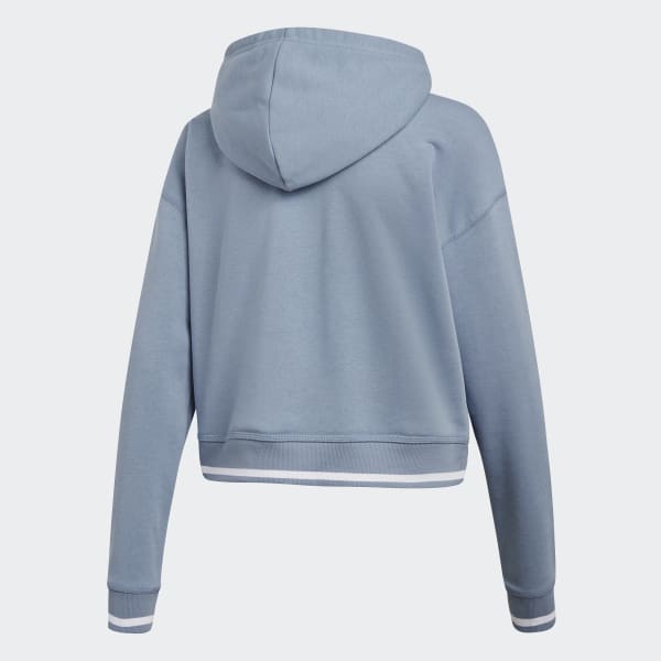 adidas active icons cropped hoodie