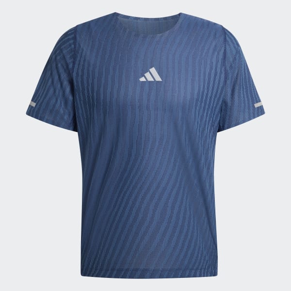 adidas ADI365 Climacool+ Engineered T-Shirt - Blue | Free Shipping