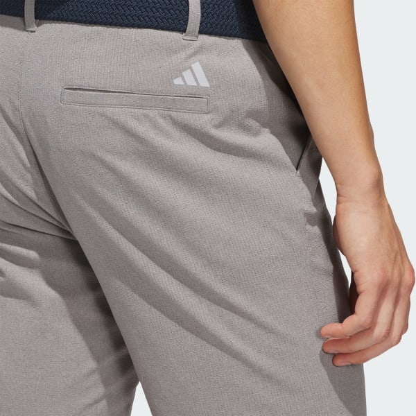 adidas Ultimate365 Textured Golf Shorts - Grey | Free Shipping