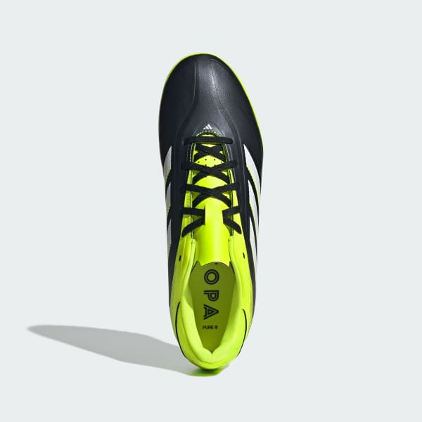 Negro Zapatos de fútbol Copa Pure 3 Club para césped artificial