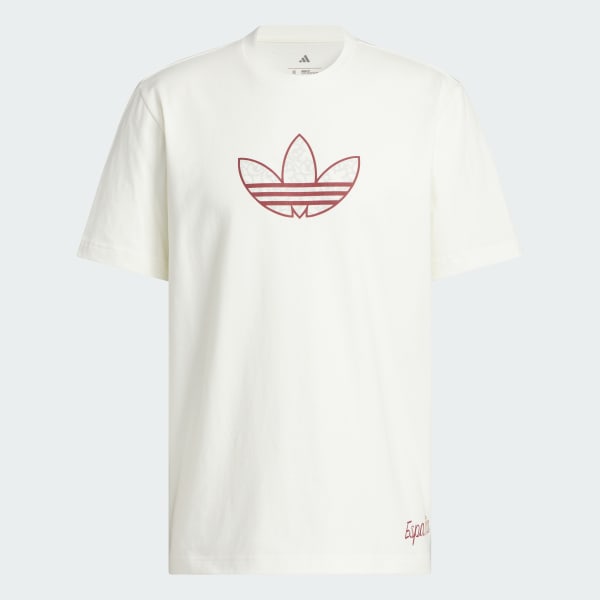 White WORLD CUP 26 SPAIN AWAY GRAPHIC TEE