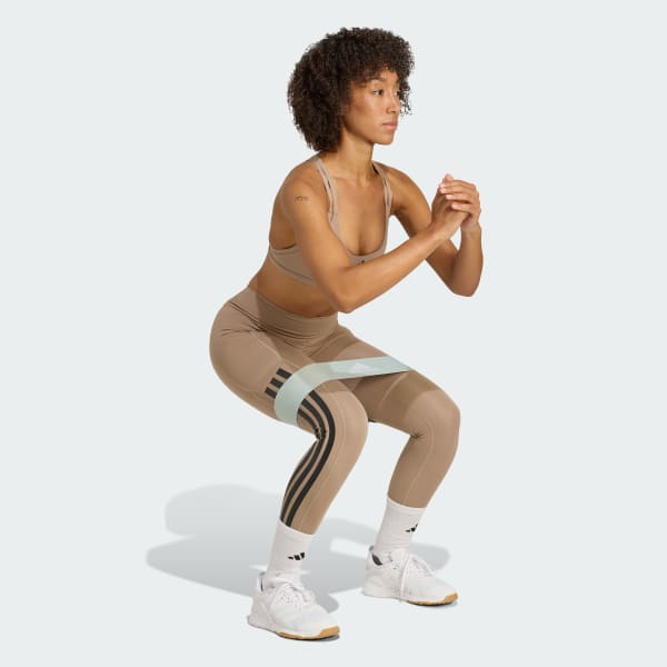 Marron Brassière de training Maintien léger Aeroimpact Luxe