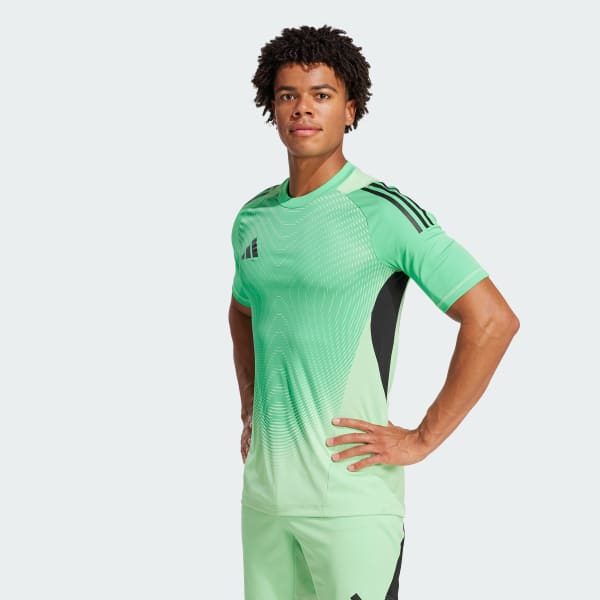 Groen Tiro 25 Pro Goalkeeper Short Sleeve Jersey