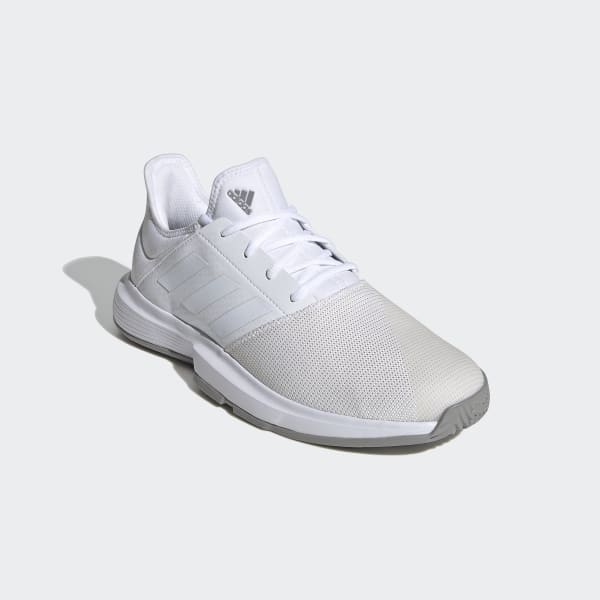 adidas GameCourt Wide Shoes - White 