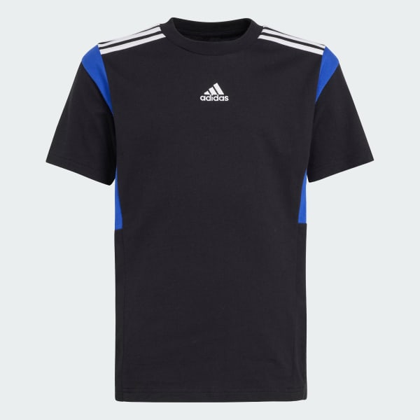 adidas Colorblock T Shirt Kids Black adidas UK