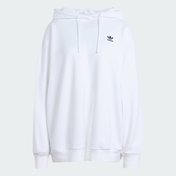 adidas Trefoil Oversized Hoodie Wit adidas Offici le Shop