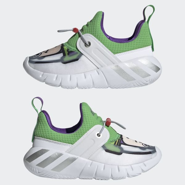 adidas x disney pixar buzz lightyear rapidazen slip on shoes