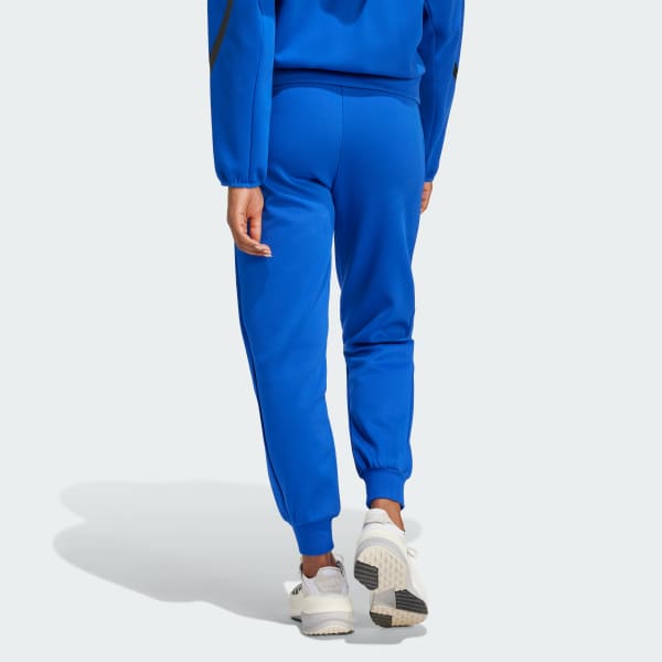 Niebieski Spodnie adidas Z.N.E.