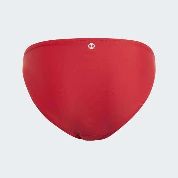 Pink Big Bars Logo Bikini