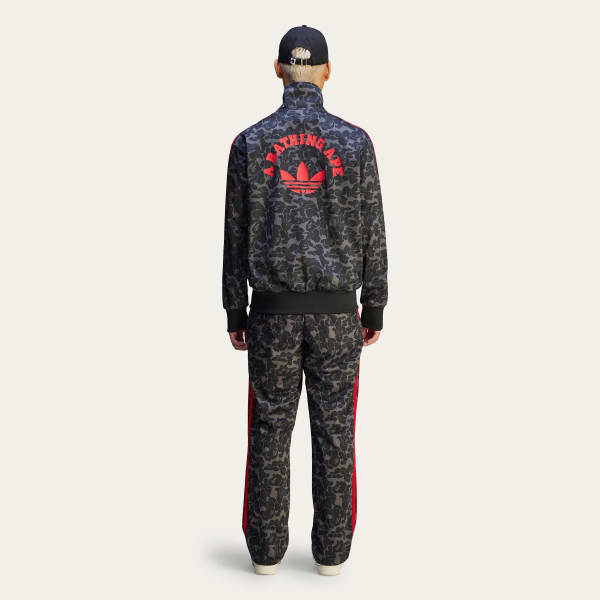 Black BAPE Firebird Track Top
