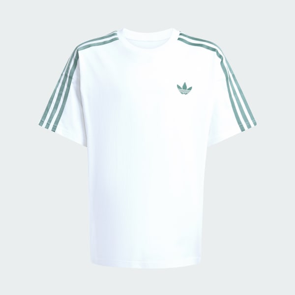 Beyaz ADIDAS MINECRAFT BOL YARASA KOLLU TİŞÖRT