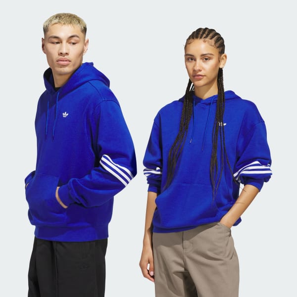 adidas Skateboarding Classics Hoodie - Blue | Free Shipping