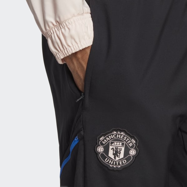 Noir Pantalon de présentation Manchester United