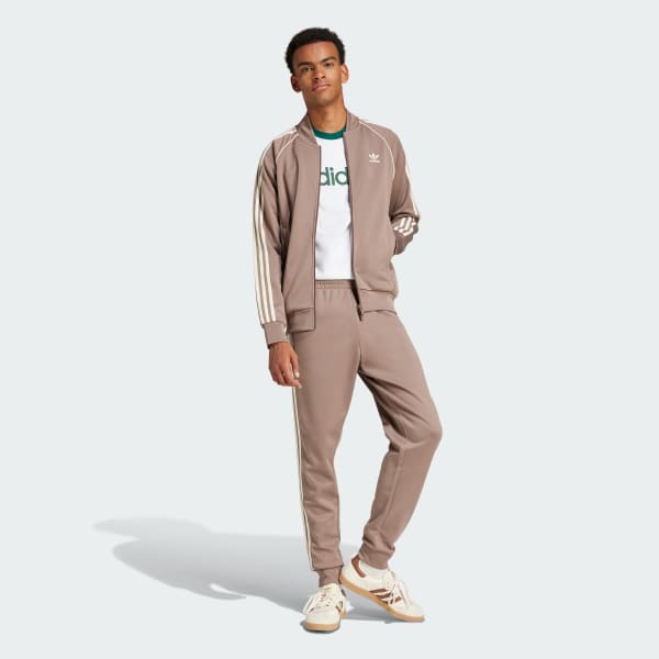 Brown Adicolor Classics SST Track Pants