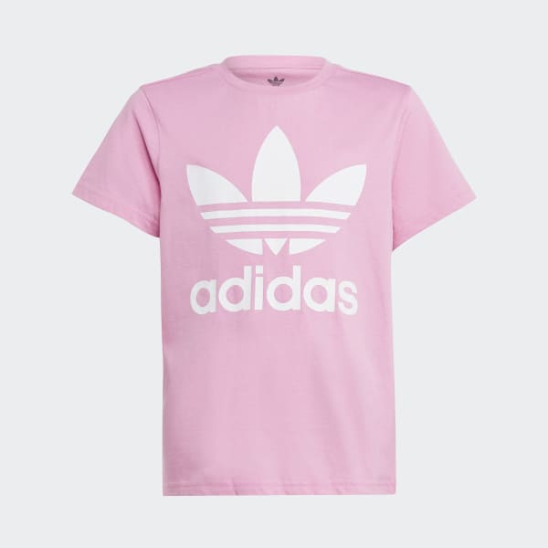 adidas Trefoil Tee - Pink | adidas Malaysia