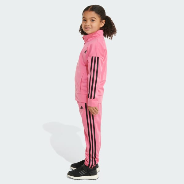 adidas Two-Piece Long Sleeve Essential Tricot Set - Pink | Kids' Training |  adidas US