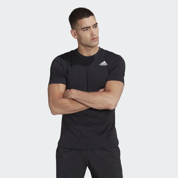 zwart New York FreeLift Tennis T-shirt VK545
