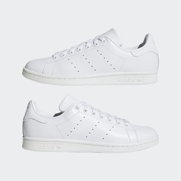 adidas originals all white stan smith sneakers womens