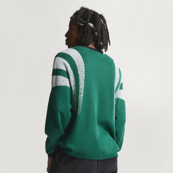 Groen SANTIAGO LOOSE-FIT FULLY FASHION KNIT SPORTSHIRT