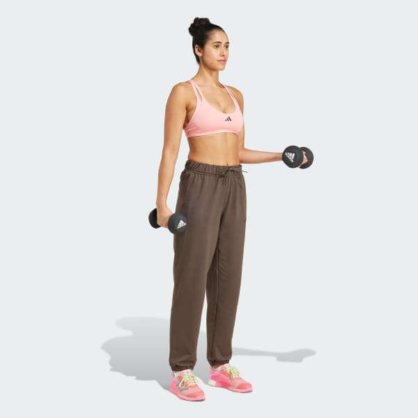 Green PrimeLift Loose Fit French Terry Pants