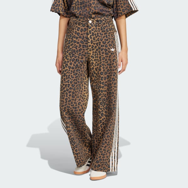Mehrfarbig adidas Originals Loose Jeanshose
