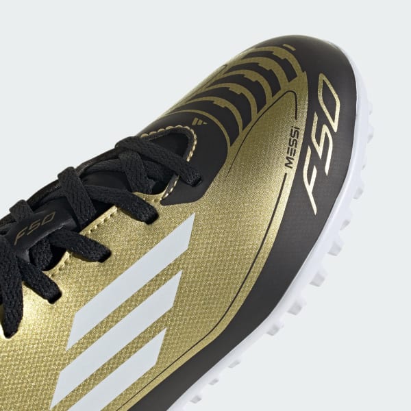 adidas Messi F50 Club Turf Boots Kids Gold adidas Türkiye